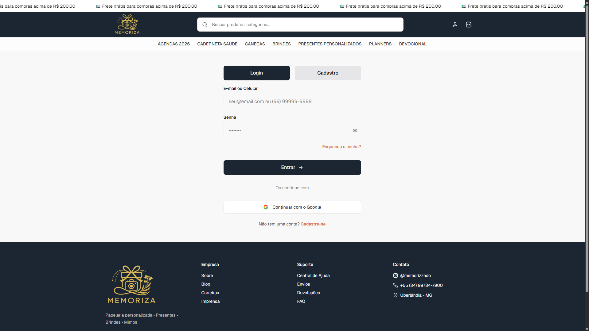 Login